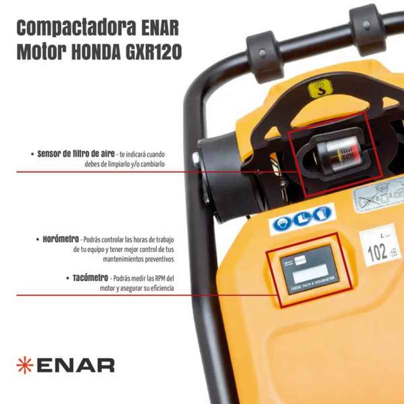 Compactadora ENAR 2- HONDA Repuesto Compactadora ENAR 2 HONDA