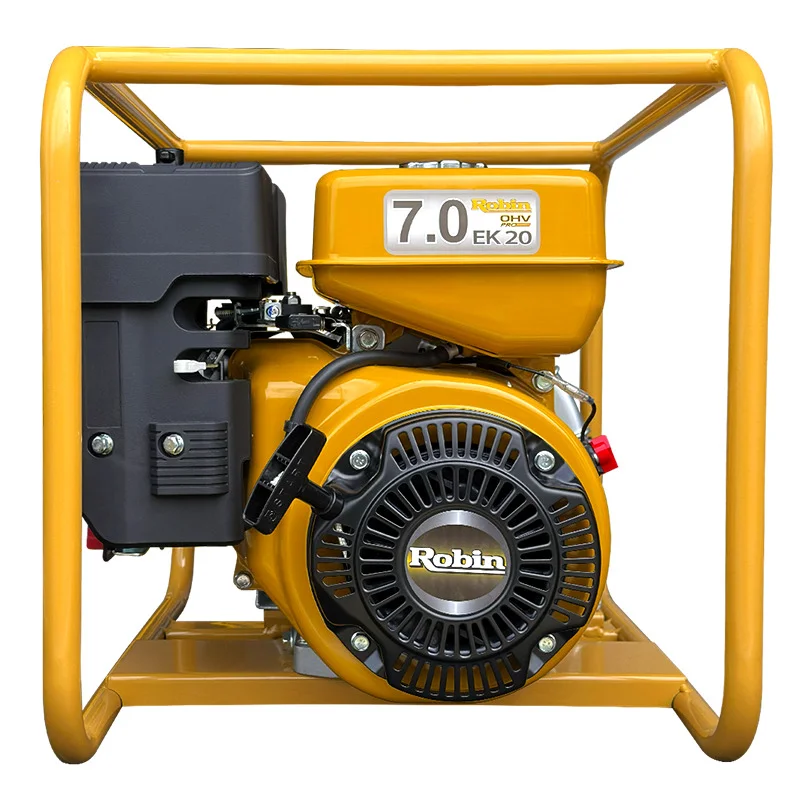 Bomba Tragasólidos <br/>Marca ROBIN <br/> Modelo PTW307  <br/>Motor Robin EK20D