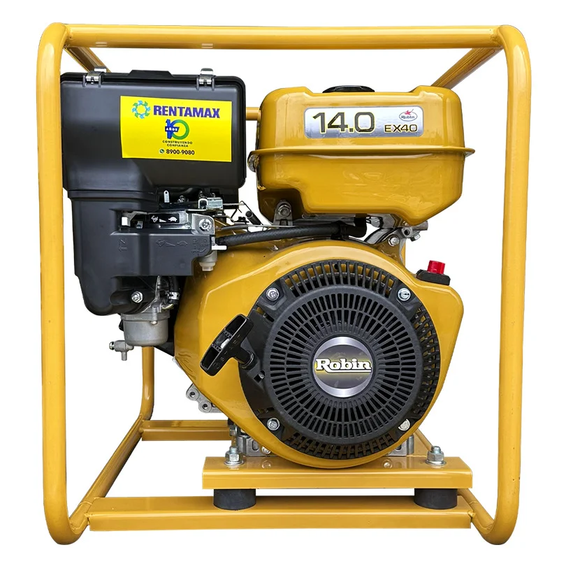 Bomba Tragasólidos <br/>Marca ROBIN <br/> Modelo PTW405 <br/>Motor Robin EX40D
