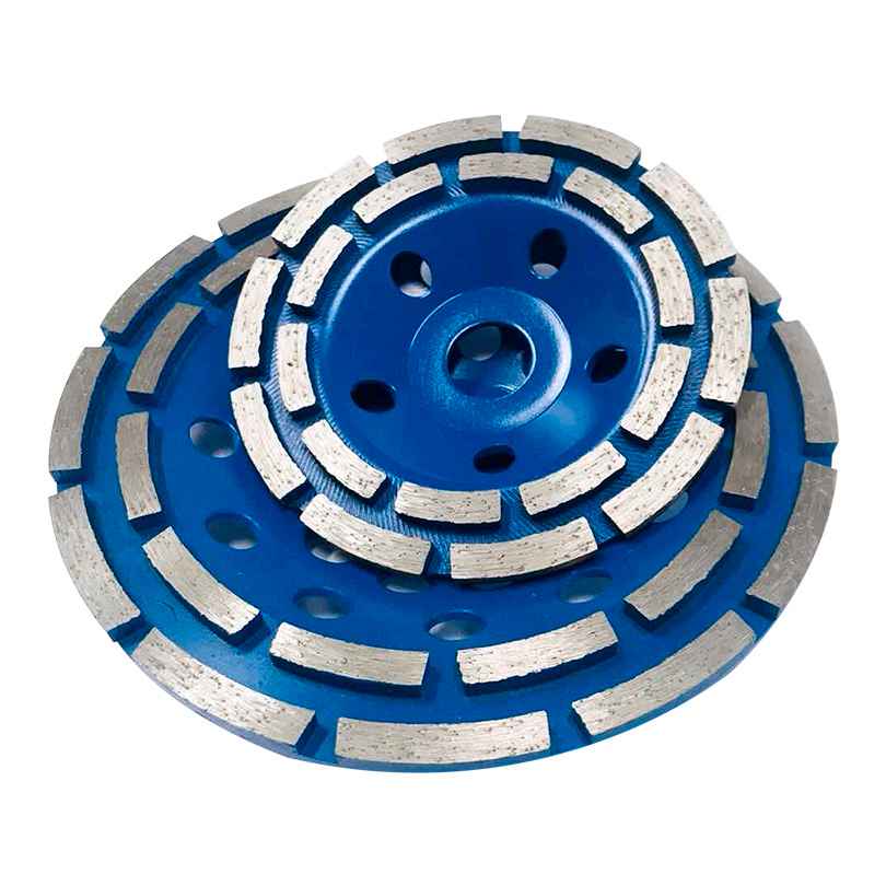 Discos para Esmeriladora<br>Marca VFORCE<br>Copa Doble Hilera<br> Diámetro 4½”, 7”