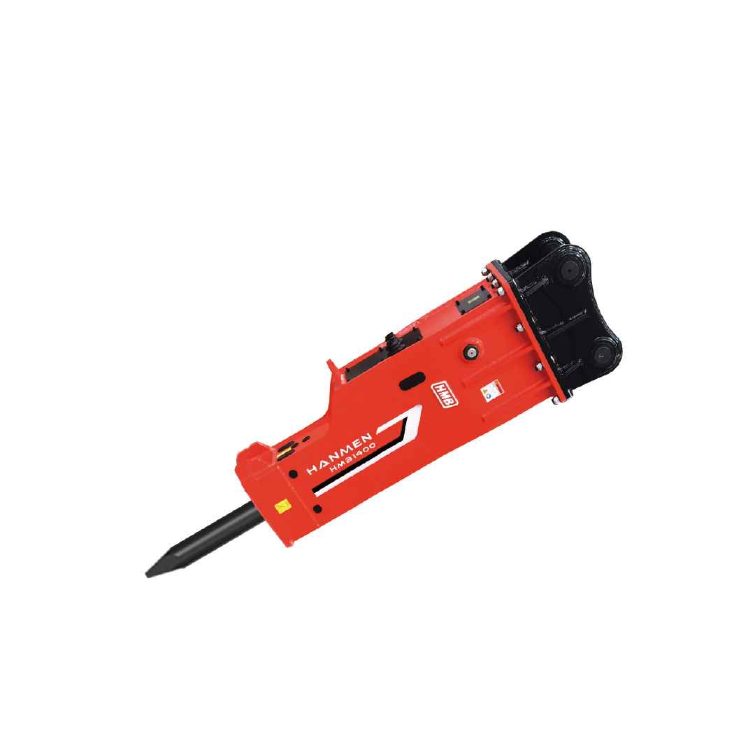 Martillo Hidráulico para<br>Excavadora de 22 Toneladas<br>Marca HMB<br>Modelo 1400EX<br>Peso Operativo 1,700 KG