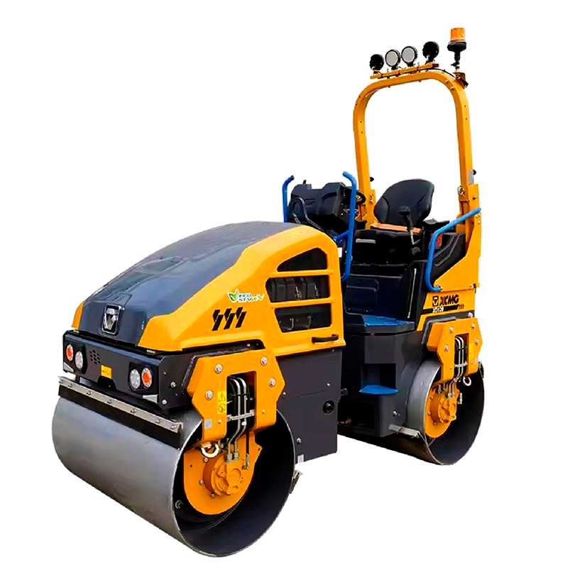 Vibrocompactadora<br>Marca XCMG<br>Modelo XD120<br>Motor Kubota D1703 (34 HP)<br> Peso del Equipo 3 TON